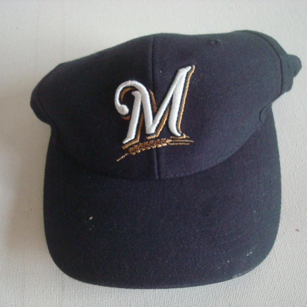 BREWERS YOUTH KIDS HAT CAP VINTAGE 00S Y2K M3